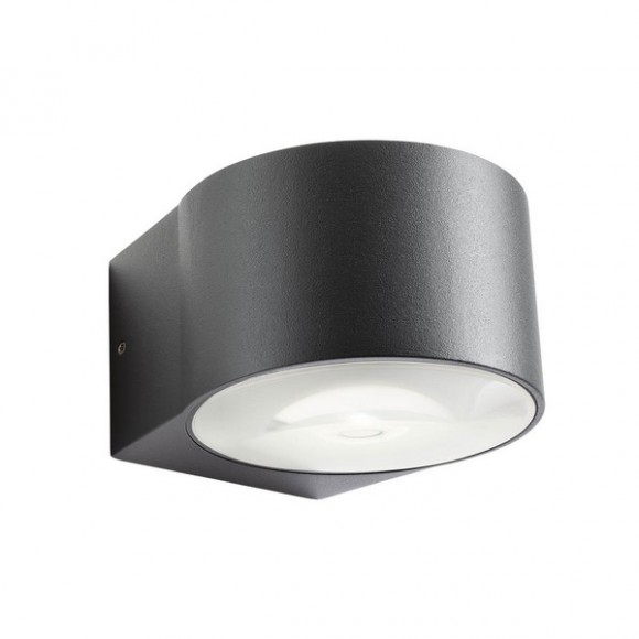 Redo 90063 LOG exteriérové ​​nástenné svietidlo CREE COB LED | 2x6W | 1200/1140lm | 3000K | IP65 - antracit