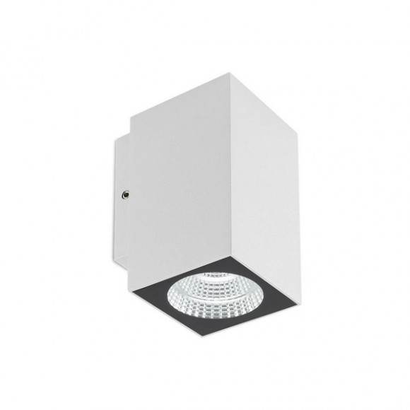 Redo 90084 QUAD exteriérové ​​nástenné svietidlo CREE COB LED 3W | 360/280lm | 3000K | IP65 - biela