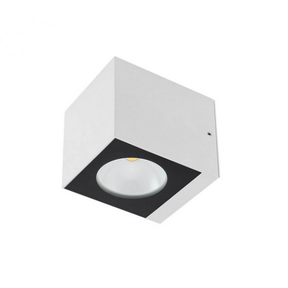 Redo 90097 TEKO exteriérové ​​nástenné svietidlo CREE COB LED 6W | 660/580lm | 3000K | IP65 - biela