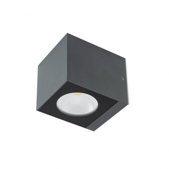 Redo 90098 TEKO exteriérové ​​nástenné svietidlo CREE COB LED 6W | 660/580lm | 3000K | IP65 - antracit