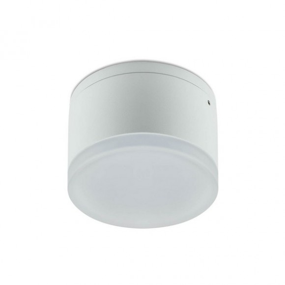 Redo 90106 AKRON exteriérové ​​prisadené stropné svietidlo CREE COB LED 9W | 882/702lm | 3000K | IP54 - biela