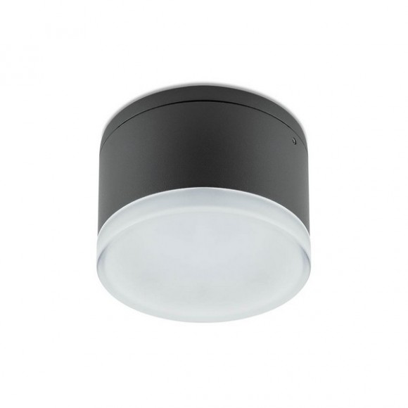 Redo 90107 AKRON exteriérové ​​prisadené stropné svietidlo CREE COB LED 9W | 882/702lm | 3000K | IP54 - antracit