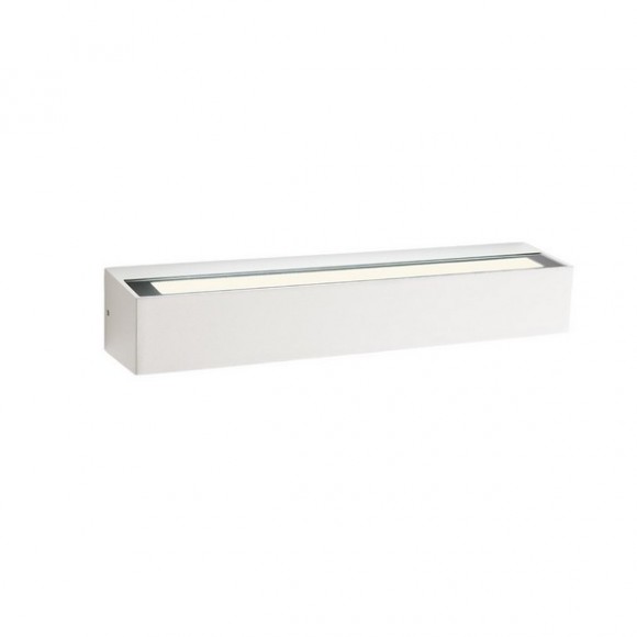 Redo 90259 AROOS exteriérové ​​nástenné svietidlo SMD LED 21W | 1283lm | 3000K | IP65 - biela