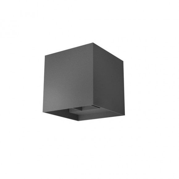 Redo 90296 VARY exteriérové ​​nástenné svietidlo POWER LED 2x10W | 1178lm | 3000K | IP54 - antracit