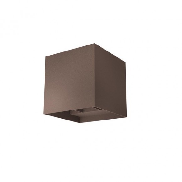 Redo 90298 VARY exteriérové ​​nástenné svietidlo POWER LED 2x10W | 1178lm | 3000K | IP54 - hnedá