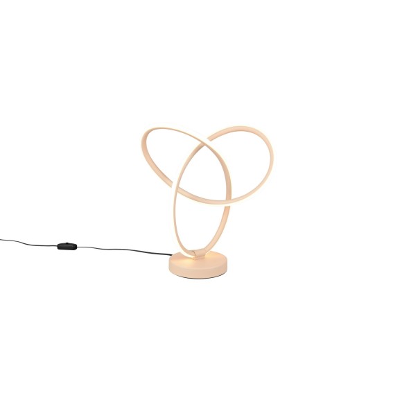 Trio TR53591166 LED stolná lampička LANDO  | 8W integrovaný LED zdroj | 1x800lm | 3000K | vypínač | žltá