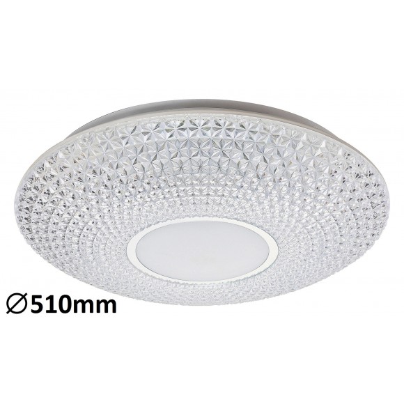 Rabalux 1519 LED prisadené stropné svietidlo Coralia 72W | 3000-6500K