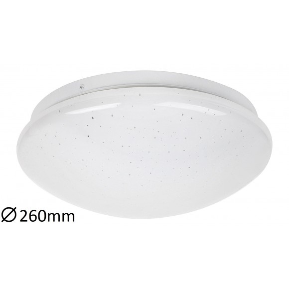 Rabalux 3936 LED prisadené stropné svietidlo Lucas 12W | 4000K