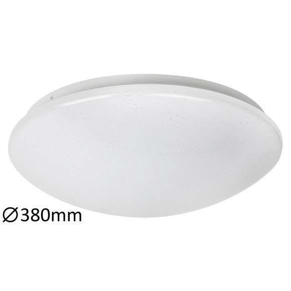 Rabalux 3938 LED prisadené stropné svietidlo Lucas 24W | 4000K