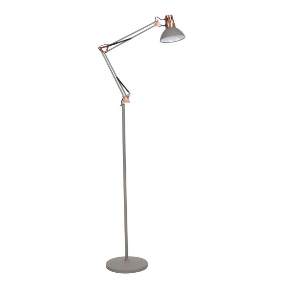 RABALUX 4524 Gareth stojanové svietidlo E27 1x40W sivé / meď