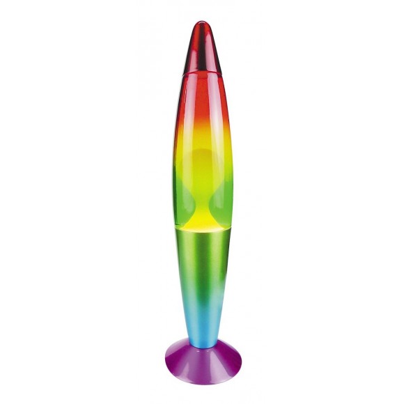 RABALUX 7011 Lollipop Rainbow dekoračné lávová lampička E14 1X MAX G45 25W