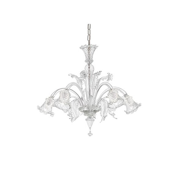 závesné svietidlo Ideal lux Rialto SP8 8x40W E14