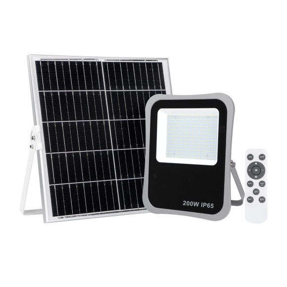 Italux SLR-73142-200W LED solárne Bares | 200W integrovaný LED zdroj | 1670lm