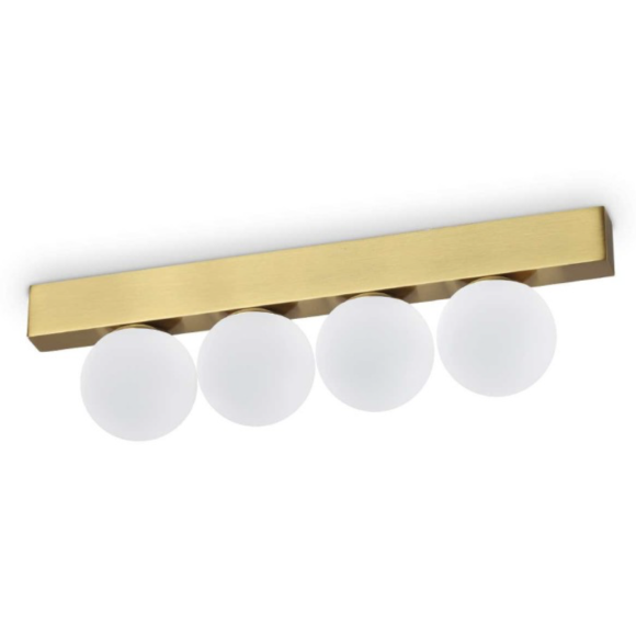 Ideal lux 328249 LED prisadené stropné svietidlo PING PONG | 12W integrovaný LED zdroj | 1000lm | 3000K