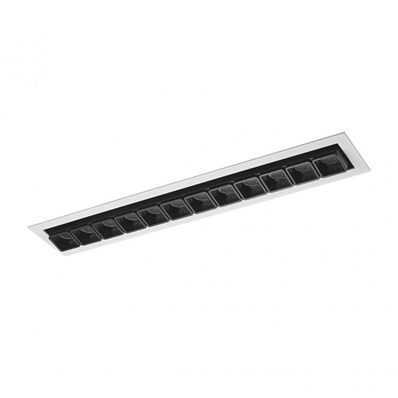 Italux SL74108 / 24W S-WH LED zápustné stropné svietidlo 1x24W | 1510lm | 3000K | IP20 - biela, čierna