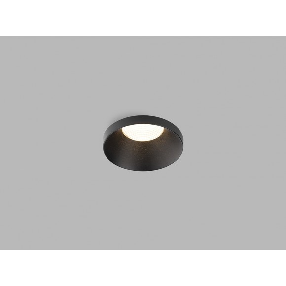 LED2 2150423 LED zápustné bodové svietidlo Spot A 1x9W | 735lm | 2700K | IP44 - čierna