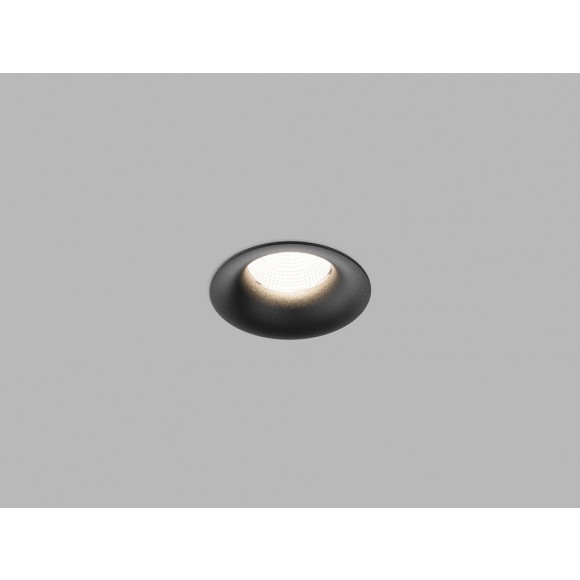 LED2 2150623 LED zápustné bodové svietidlo Spot C 1x9W | 735lm | 2700K | IP44 - čierna