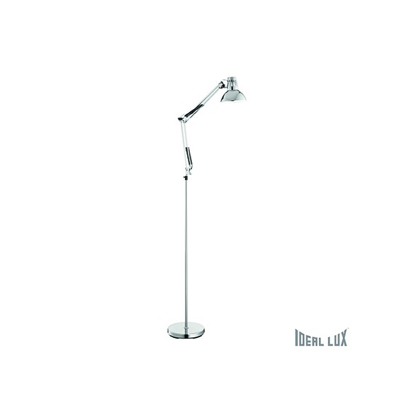 stojaca lampa Ideal lux WALLY 1x40W E27 - chróm