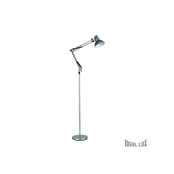 stojaca lampa Ideal lux WALLY 1x40W E27 - strieborná