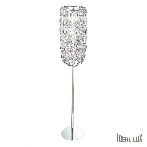Ideal Lux 030562 stojaca lampa Alba 8x60W | E27 - chróm