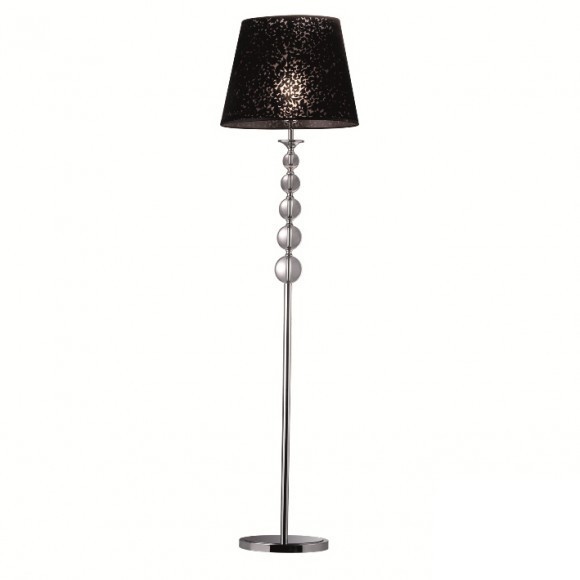 Ideal Lux 032344 stojaca lampa Step Nero 1x60W | E27 - čierna