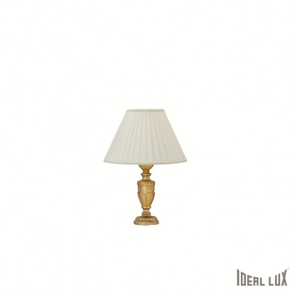 stolná lampa Ideal lux DORA 1x60W E27 - starožitná zlatá