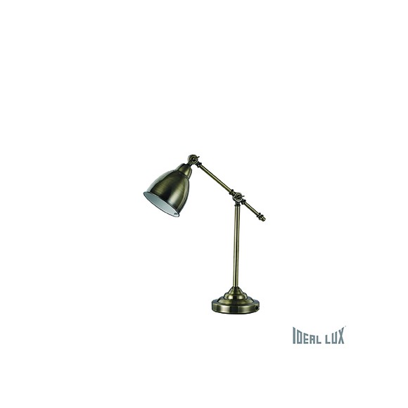 stolná lampa Ideal lux NEWTON 1x60W E27 - bronzová
