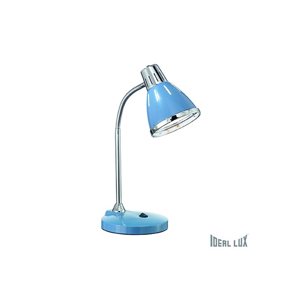 stolná lampa Ideal lux ELVIS 1 x 60W E27 - modrá
