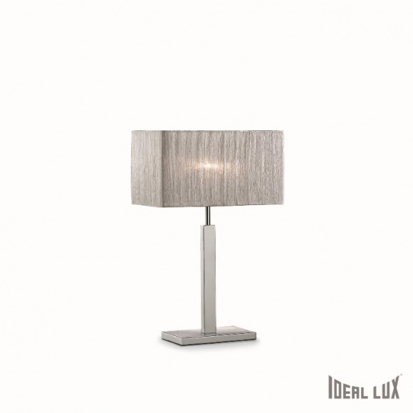stolná lampa Ideal lux MISSOURI 1x40W E14 - sivá s kovovými odleskami