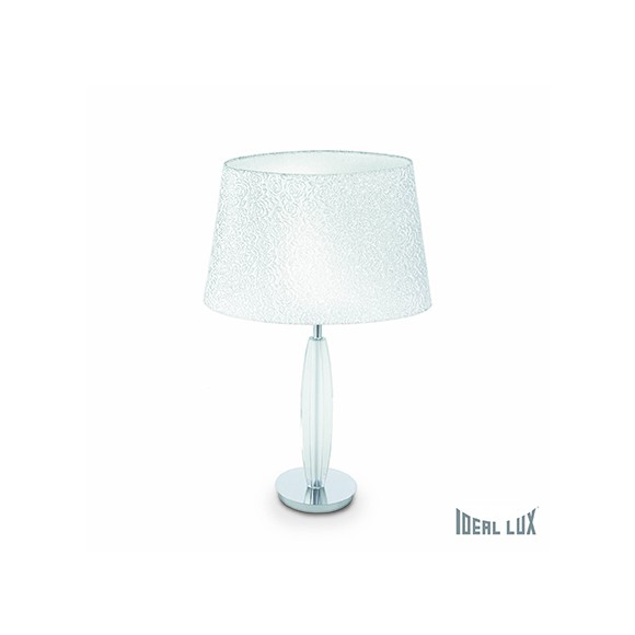 stolná lampa Ideal lux ZAR 1x60W E27 - biela vzor