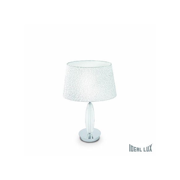 stolná lampa Ideal lux ZAR 1x60W E27 - biela vzor