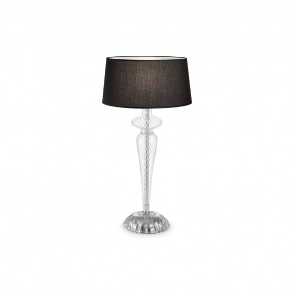 Ideal Lux 142609 stolná lampička Forcola 1x60W | E27 - čierna