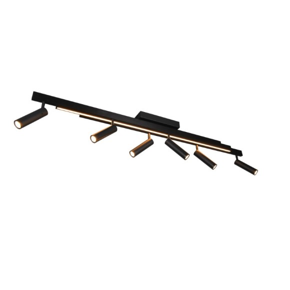 Trio T648310732 LED prisadené stropné svietidlo ZENO  | 18+6x5,5W integrovaný LED zdroj | 2200lm | 2700-6500K