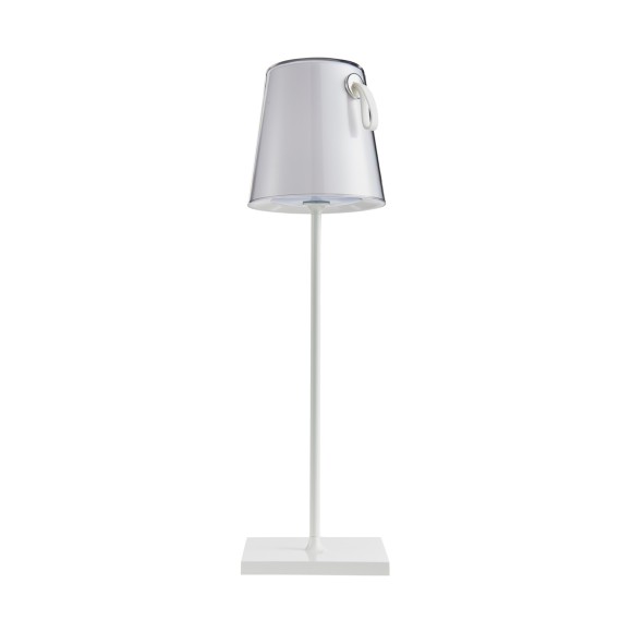 Italux TB-2749-WH LED stolná lampička Ostap | 5W LED | 300lm | 3000, RGBK