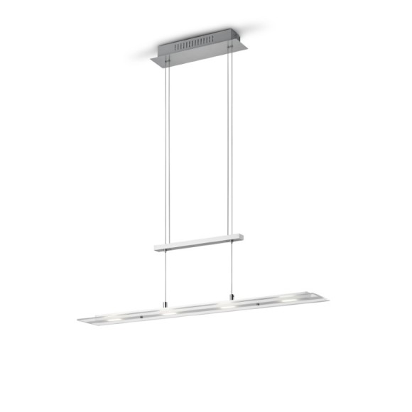 Trio Reality TR32004107 LED závesné stropné svietidlo MILOS | 4x5W integrovaný LED zdroj | 2200lm | 3000K