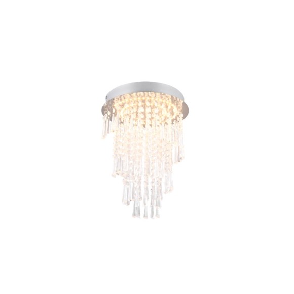 Trio Reality TR67341106 LED prisadené stropné svietidlo POMP | 18W integrovaný LED zdroj | 2400lm | 2700-6500K