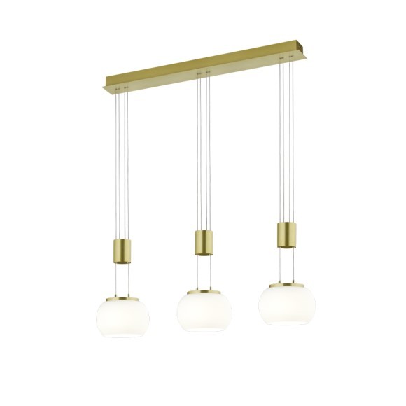 Trio 342010308 LED závesný luster Madison 3x8W | 2700lm | 3000K
