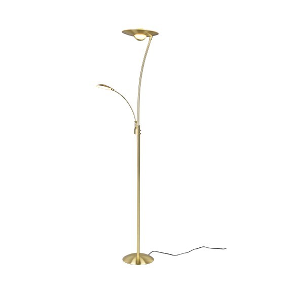 Trio 424310208 LED stojacia lampa Granby 1x29W+6,5W | 3400lm +650lm | 2700K+3200K+4000K