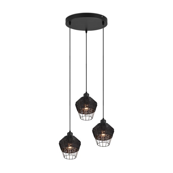 Trio R31263302 závesný luster Borka 3x40W | E27