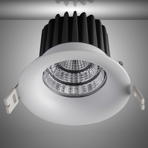 Italux TS03112 9W 990LM 3000K S.WH LED zápustné stropné bodové svietidlo Ferguson 1X9W | 990lm | 3000K | IP20 - farba biela