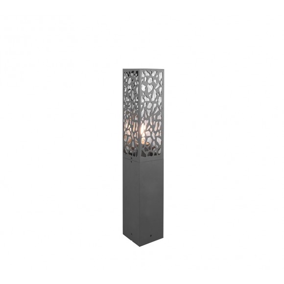 Trio 507360142 záhradný stĺpik Cooper 1x40W | E27 | IP44 - antracit