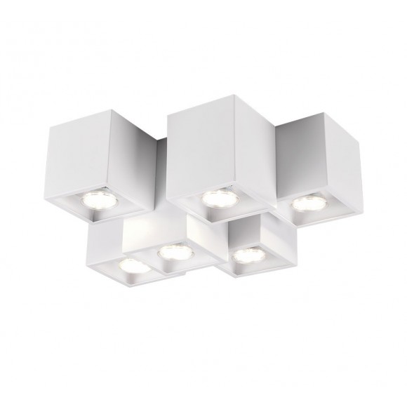Trio 604900631 prisadené stropné svietidlo Fernando 6x35W | GU10 | IP20 - biela