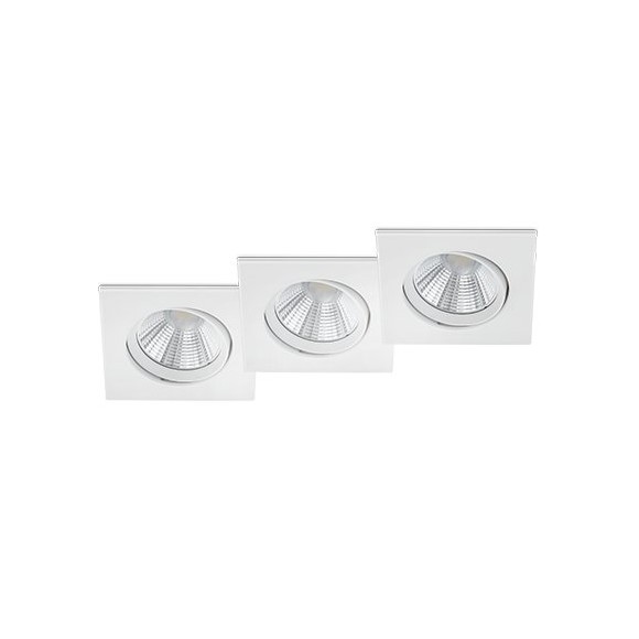 TRIO 650410331 Pamir zápustné svietidlo LED 3x5W 345lm 3000K IP23