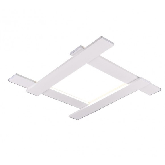 Trio 675510531 LED prisadené stropné a nástenné svietidlo Belfast 4x3,5W + 1x18W | 3320lm | 4000K | IP20 - oddelené vypínače, nepriame svetlo, biela