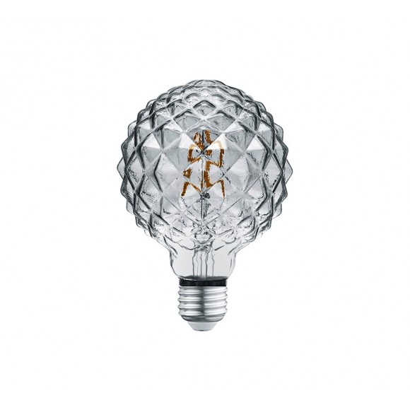 Trio 904-454 LED dizajnová filamentová žiarovka Globe 1x4W | E27 | 140l | 3000K - dymové sklo