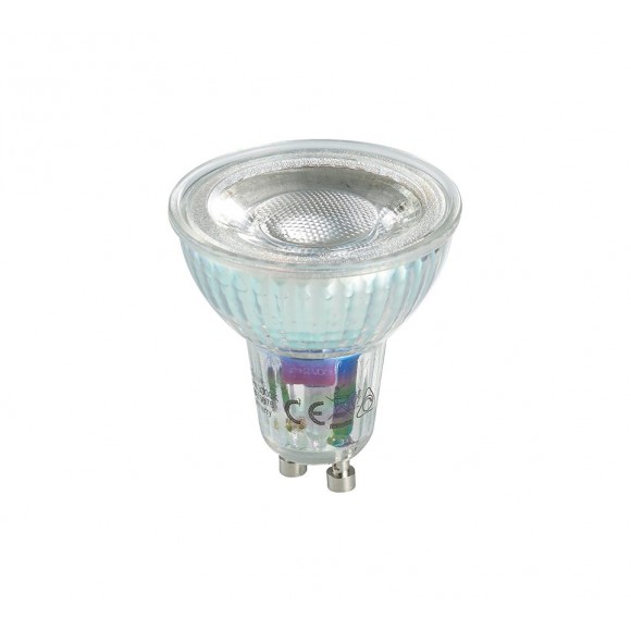 Trio 956-5936 LED bodová žiarovka Reflektor 1x5W | GU10 | 400lm | 3000K - stmievateľná, strieborná