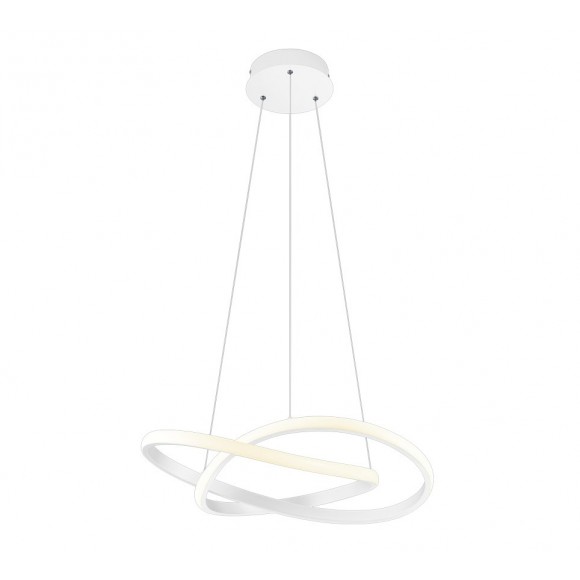 Trio R32051131 LED závesné stropné svietidlo Course 1x27W | 2850lm | 4000K - SwitchDimmer, biela