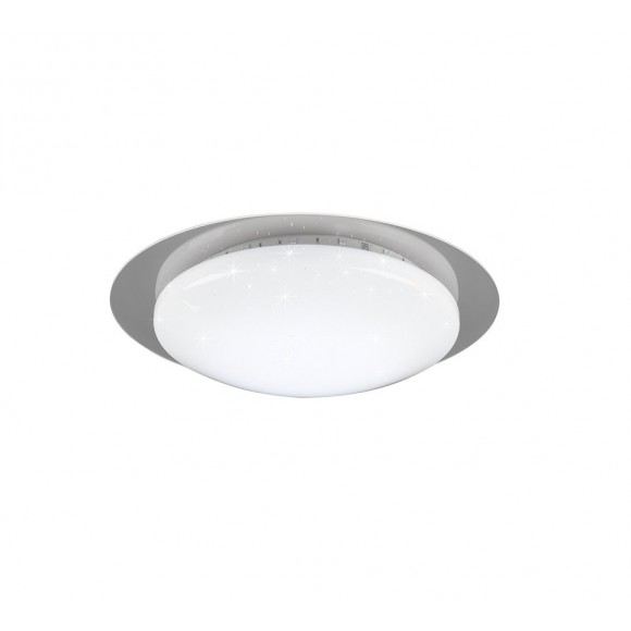 Trio R62093500 LED stropné svietidlo Bilbo 1x13W | 1000L | 2700-5500K | IP20 | RGBW - stmievateľné, nepriame svetlo, nastavenie teploty osvetlenia, diaľkové ovládanie, efekt hvězny oblohy, oddelené vypínače, biela