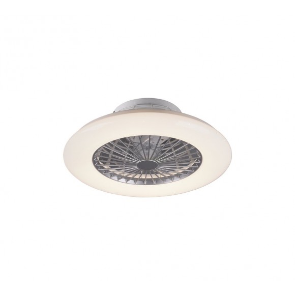 Trio R62522187 LED svietidlo s ventilátorom Stralsund 1x30W | 3000-6500K - nastaviteľné, s diaľkovým ovládačom