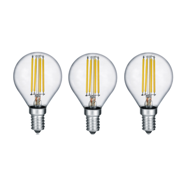 Trio 983-3400 3x LED žiarovka 1x4W | E14 | 470lm | 3000K